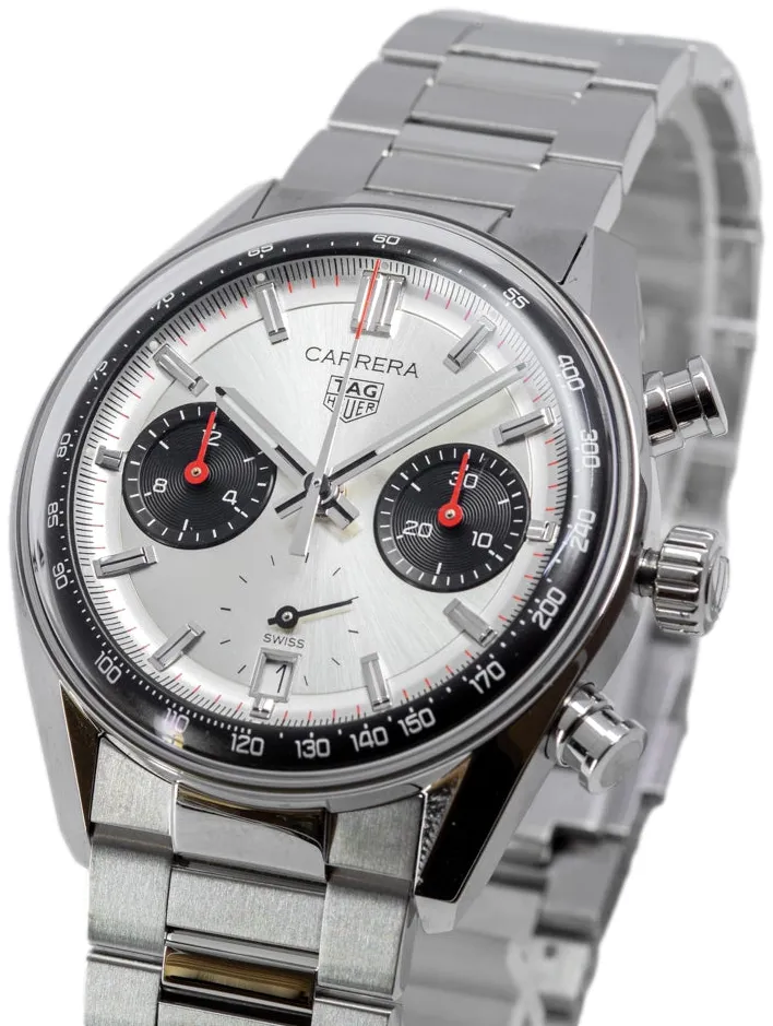 TAG Heuer Carrera CBS2216.BA0041 39mm Stainless steel White 2