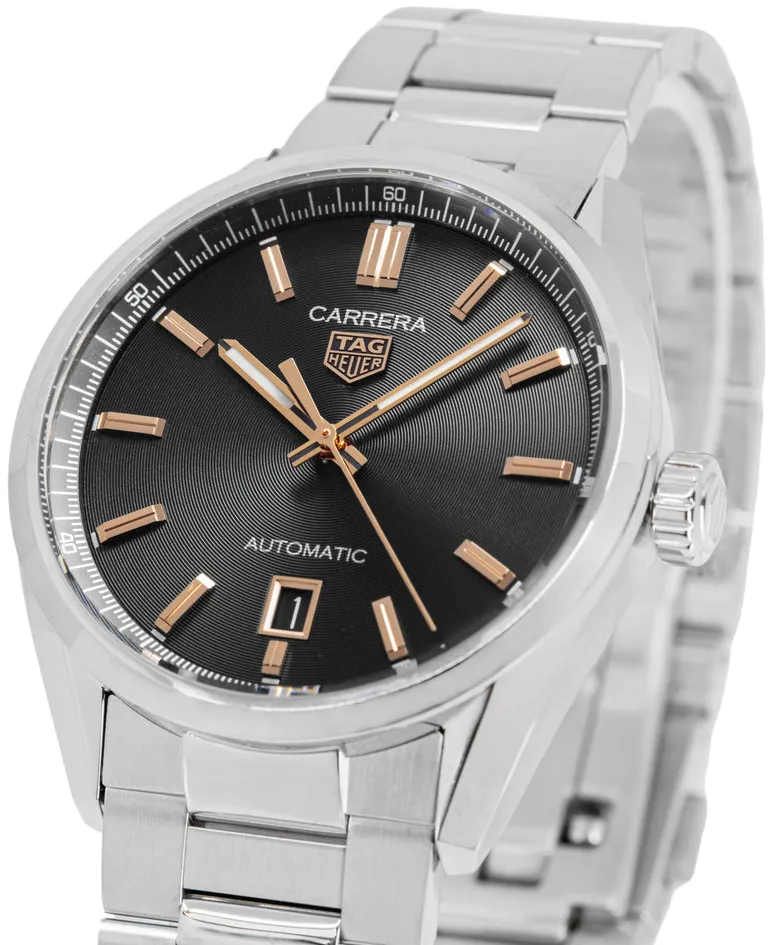 TAG Heuer Carrera WBN2113.BA0639 39mm Stainless steel Black 7