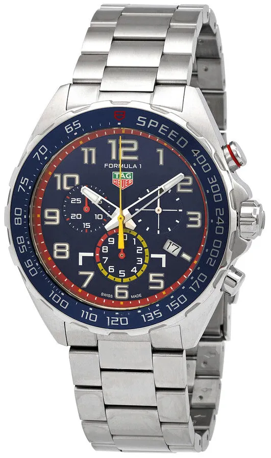 TAG Heuer Formula 1 CAZ101AT.BA0842 43mm Stainless steel Blue