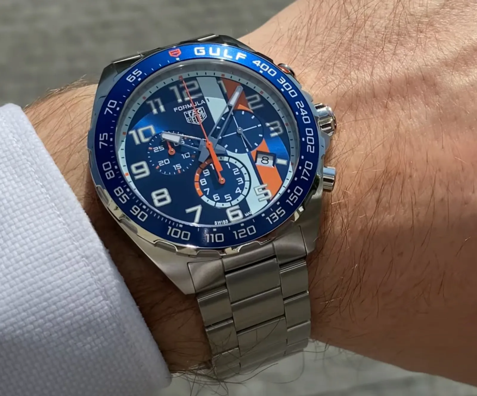 TAG Heuer Formula 1 CAZ101AT.BA0842 43mm Stainless steel Blue 1