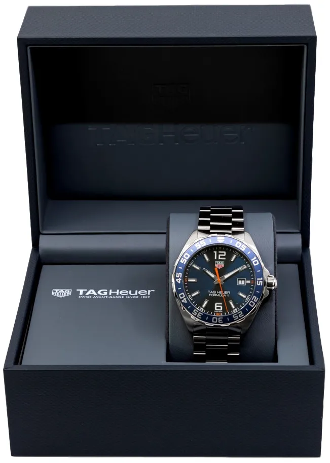 TAG Heuer Formula 1 Quartz WAZ1010.BA0842 43mm Stainless steel Blue 4