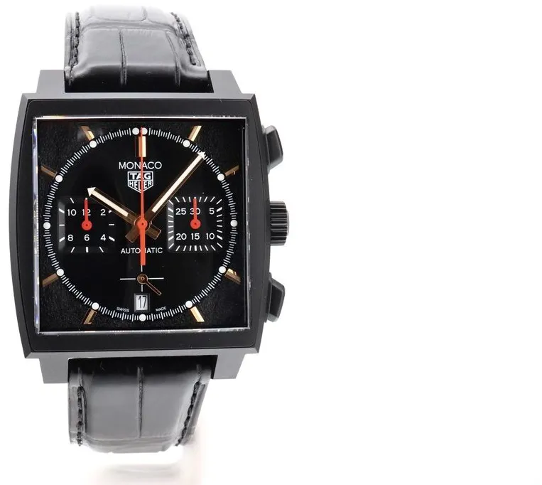 TAG Heuer Monaco CBL2180 39mm Titanium Black