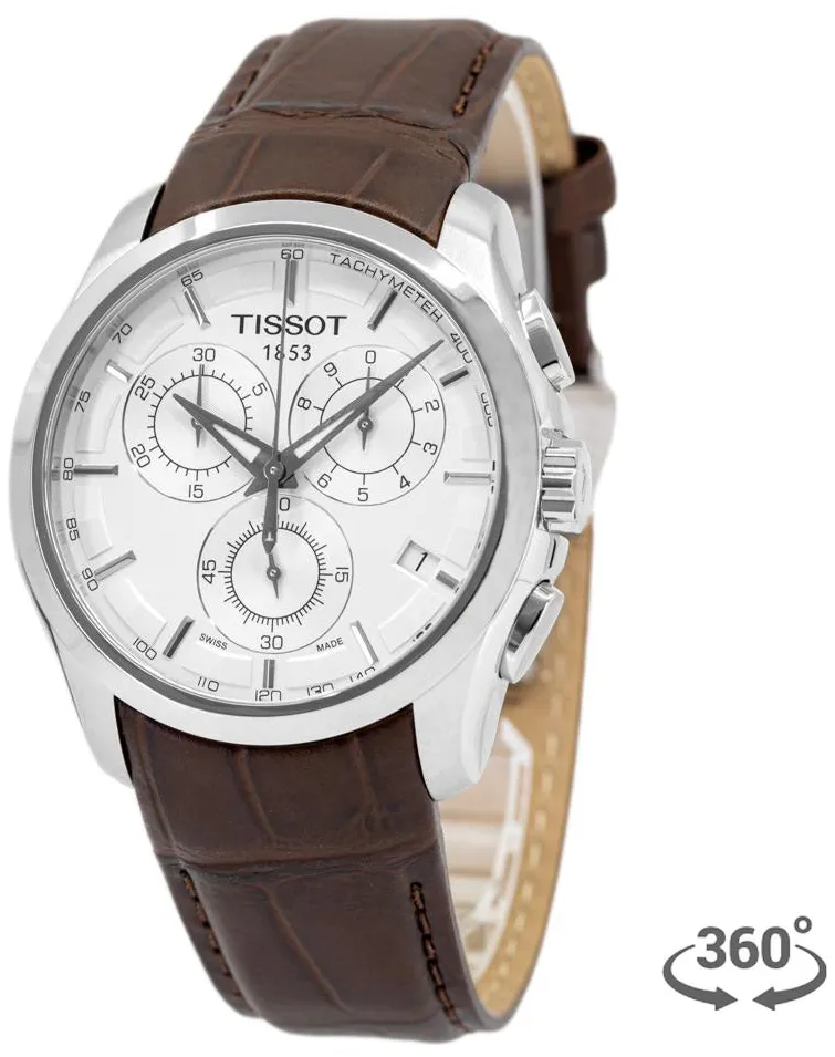 Tissot Couturier T035.627.16.031.00 42mm Stainless steel Silver