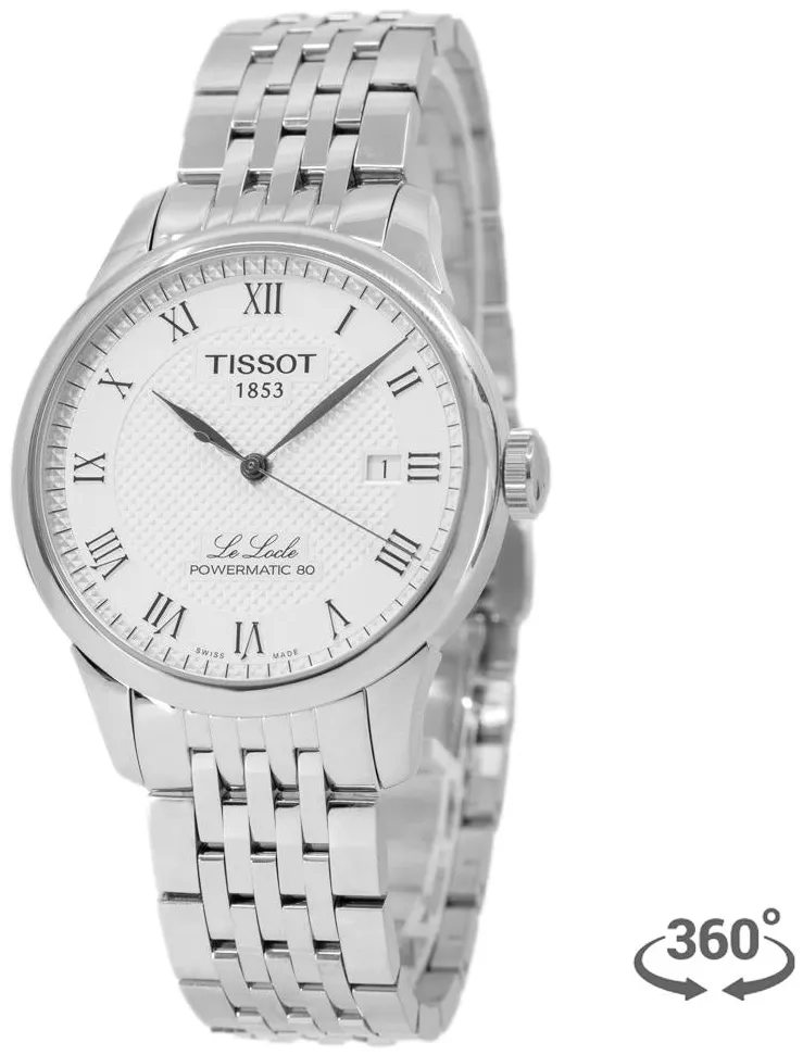 Tissot Le Locle T006.407.11.033.00 39mm Stainless steel Silver