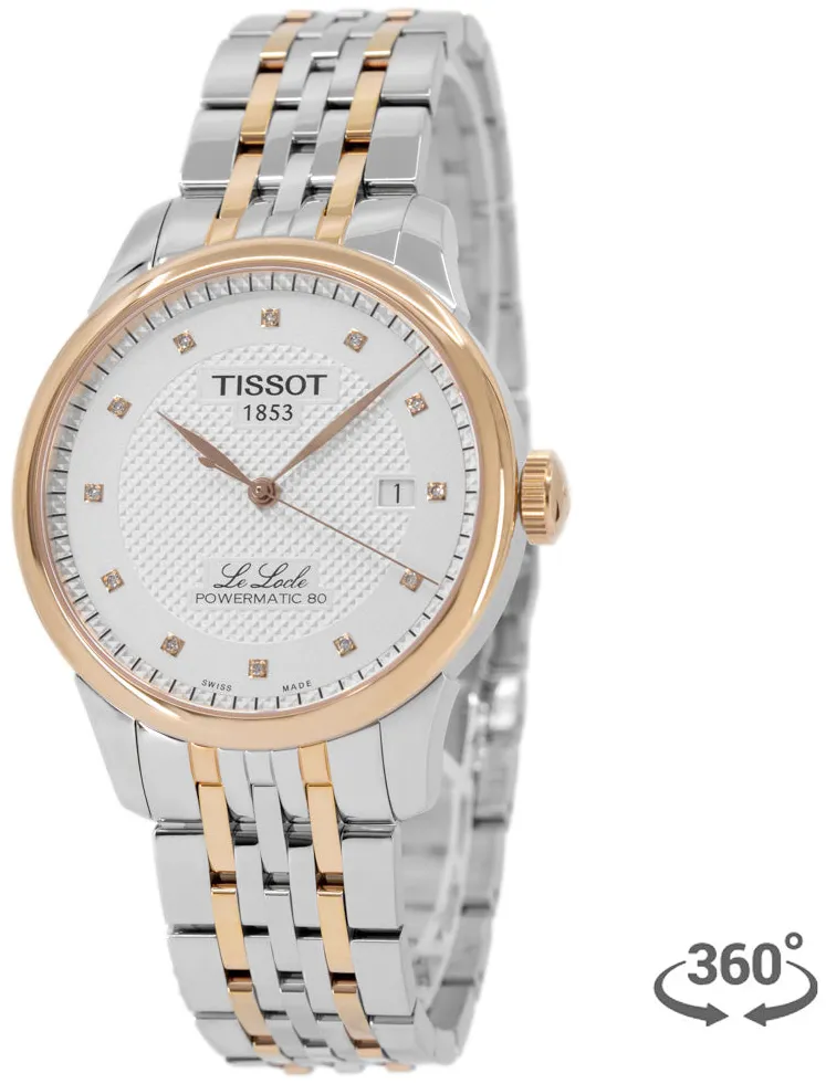 Tissot Le Locle T006.407.22.036.01 39mm Stainless steel Silver