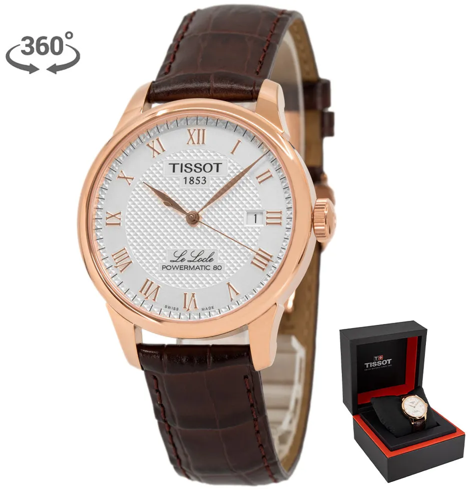 Tissot Le Locle T006.407.36.033.00 39mm Stainless steel Silver