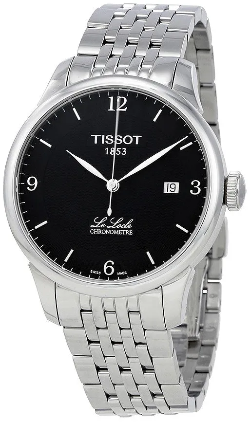 Tissot Le Locle T0064081105700 39mm Stainless steel Black