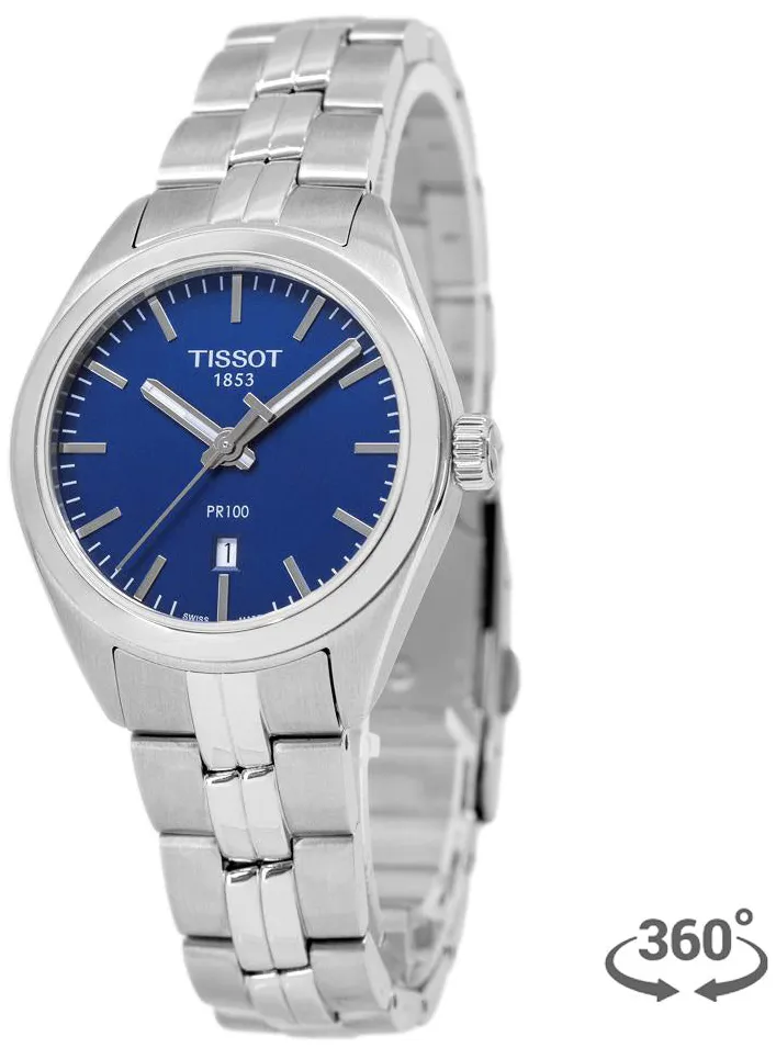 Tissot PR 100 T101.210.11.041.00 33mm Stainless steel Blue