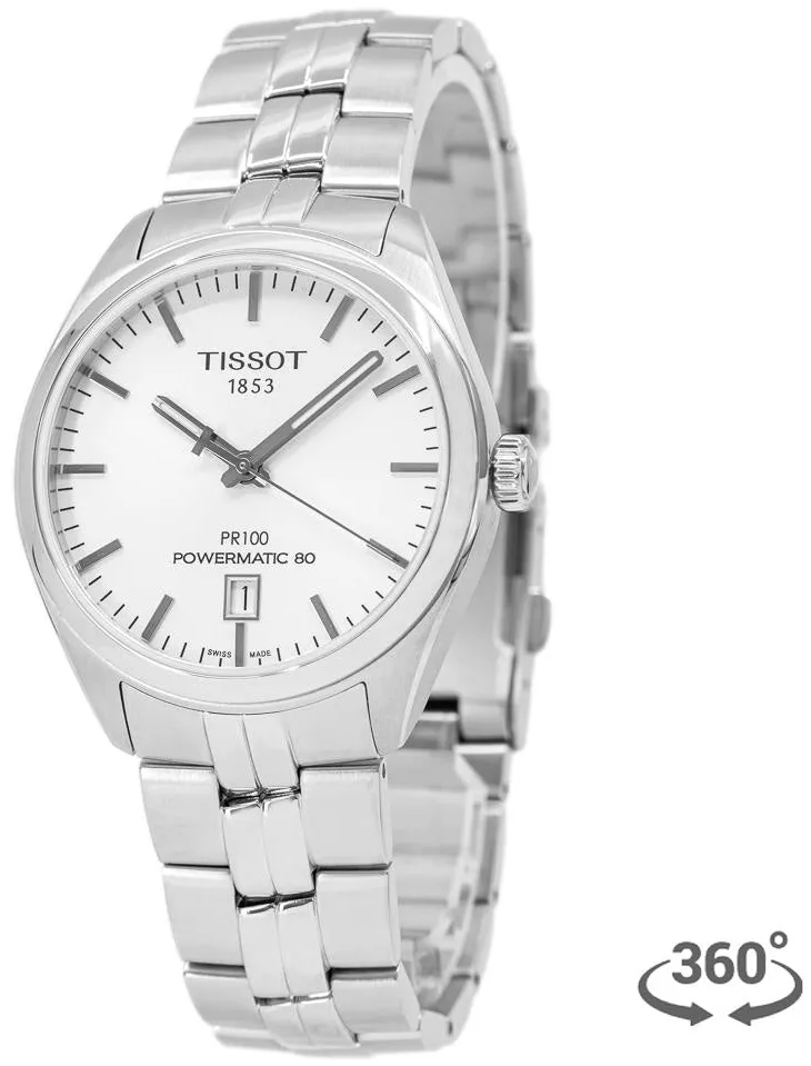 Tissot PR 100 T101.407.11.031.00 39mm Silver