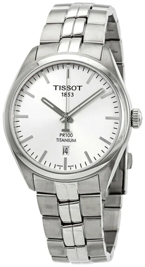 Tissot PR 100 T101.410.44.031.00 39mm Titanium Silver