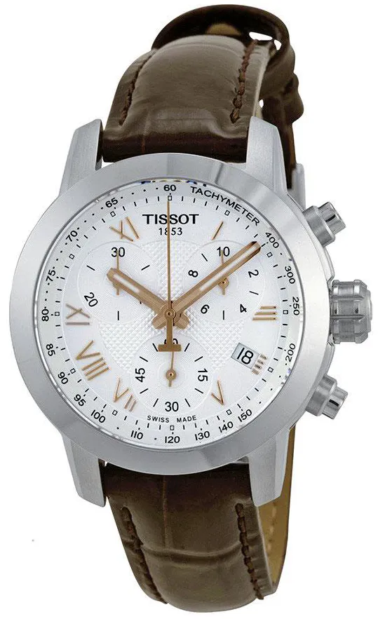 Tissot PRC 200 T055.217.16.033.02 35mm Stainless steel Silver