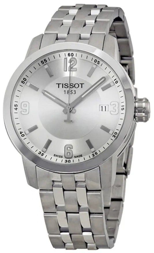 Tissot PRC 200 T055.410.11.037.00 39mm Stainless steel Silver