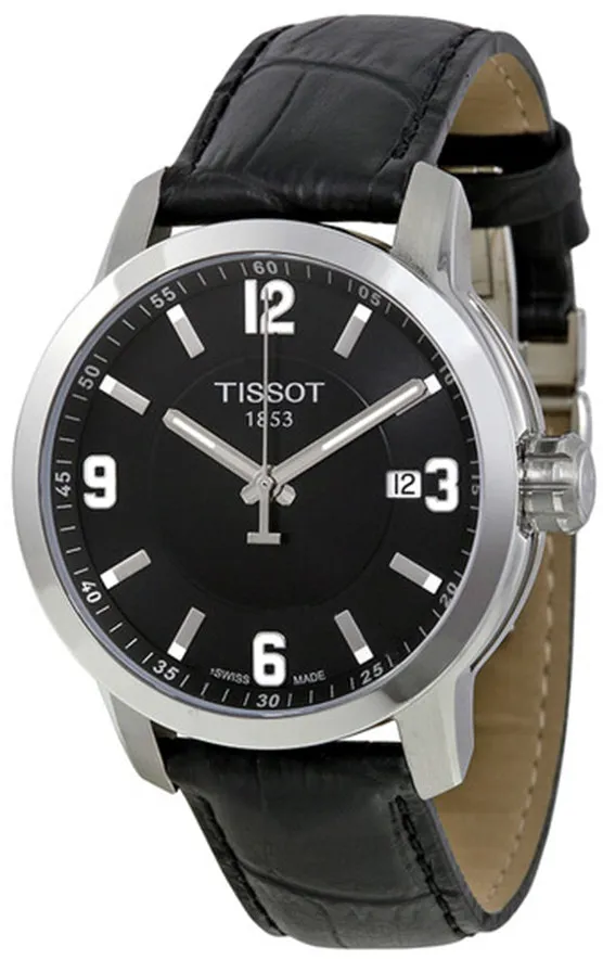 Tissot PRC 200 T0554101605700 39mm Stainless steel Black