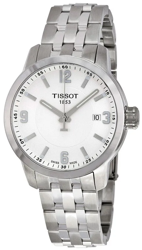 Tissot PRC T0554101101700 39mm Stainless steel Silver