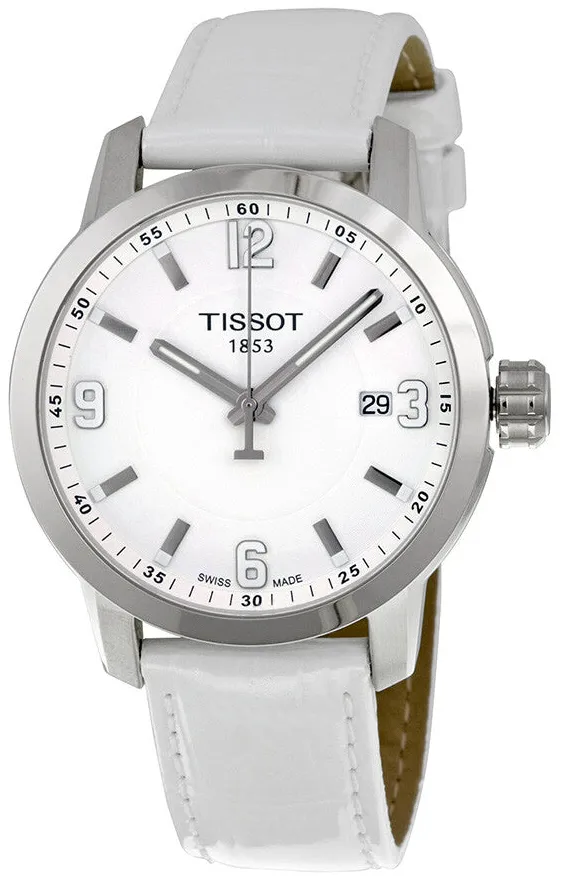 Tissot PRC T0554101601700 39mm Stainless steel White