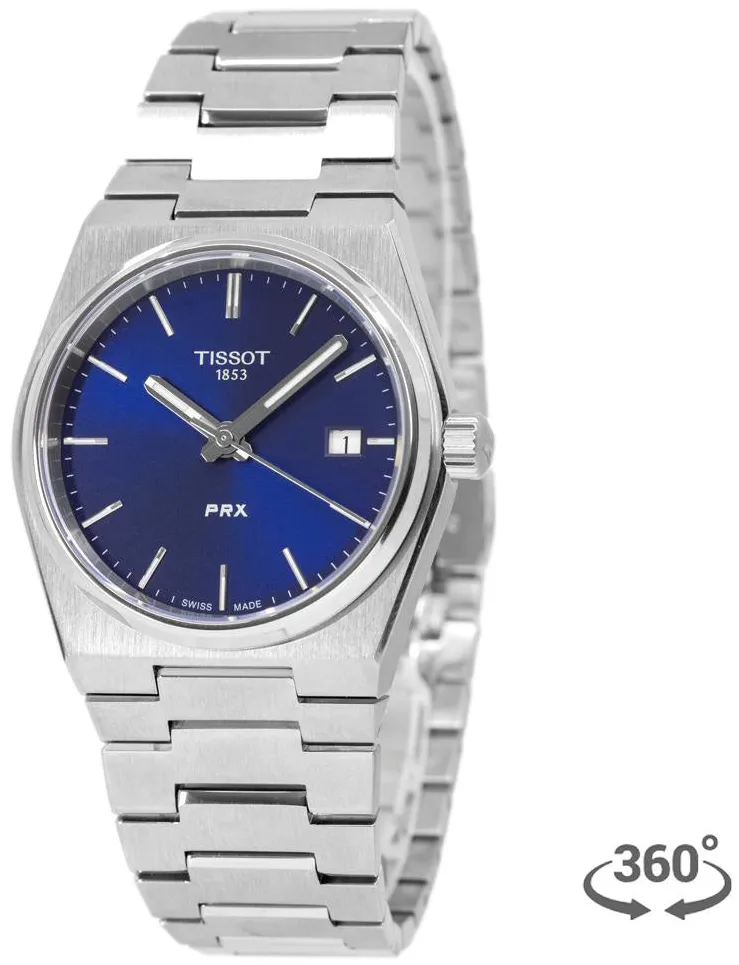 Tissot PRX T137.210.11.041.00 35mm Stainless steel Blue