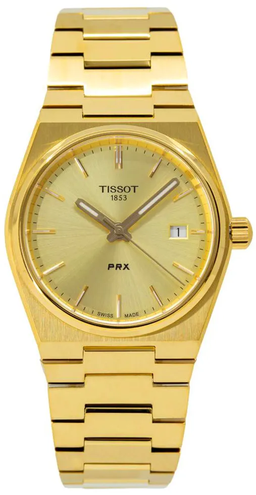 Tissot PRX T137.210.33.021.00 35mm Stainless steel Champagne 3