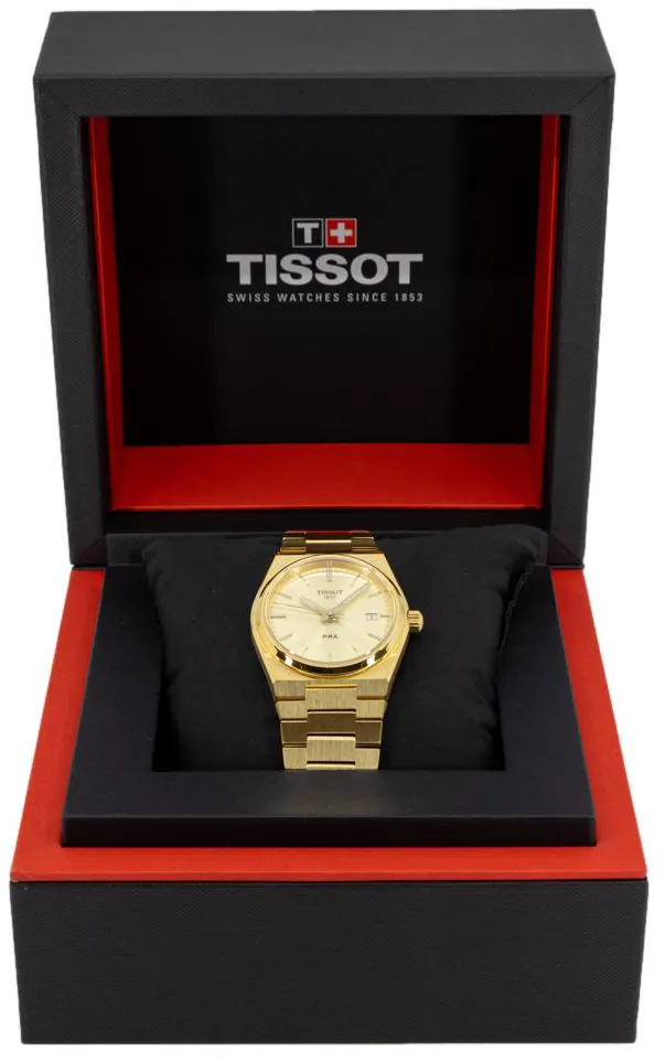 Tissot PRX T137.210.33.021.00 35mm Stainless steel Champagne 8