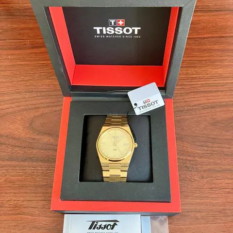 Tissot PRX T137.410.33.021.00 40mm Stainless steel Champagne