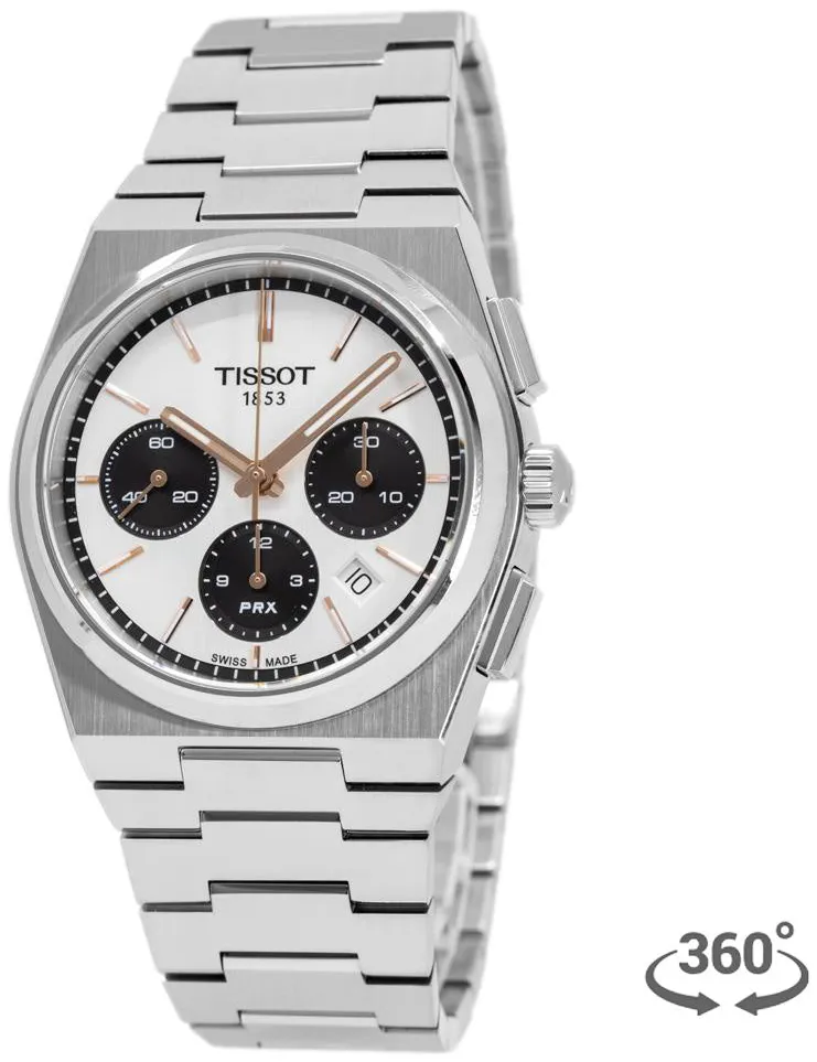 Tissot PRX T137.427.11.011.00 42mm Stainless steel White