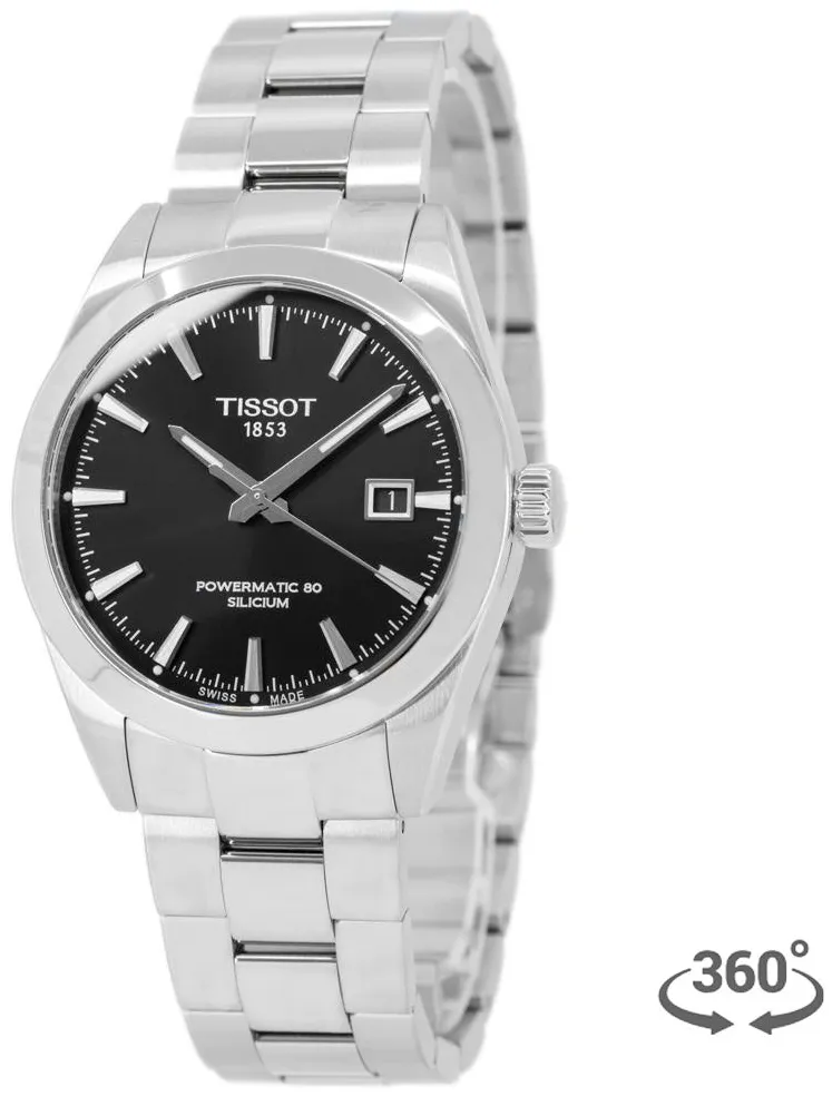 Tissot T-Classic T127.407.11.051.00 40mm Stainless steel Black