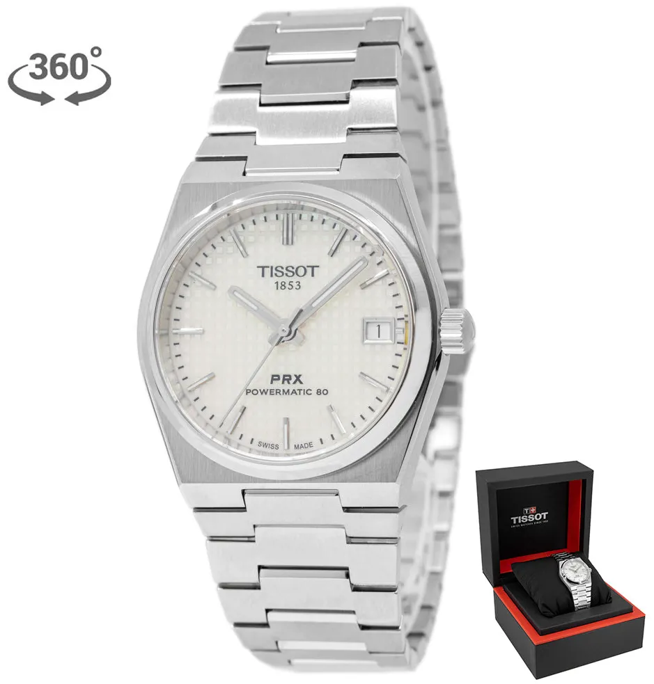 Tissot T-Classic T137.207.11.111.00 35mm Stainless steel White Mother of Pearl