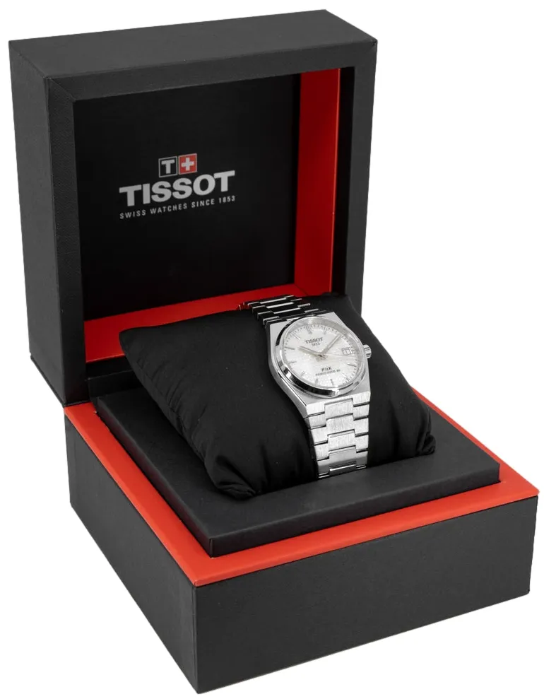 Tissot T-Classic T137.207.11.111.00 35mm Stainless steel White Mother of Pearl 9