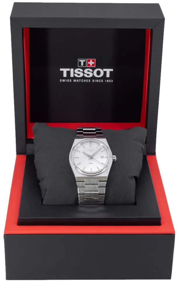 Tissot T-Classic T137.210.11.111.00 35mm Stainless steel White Mother of Pearl 8