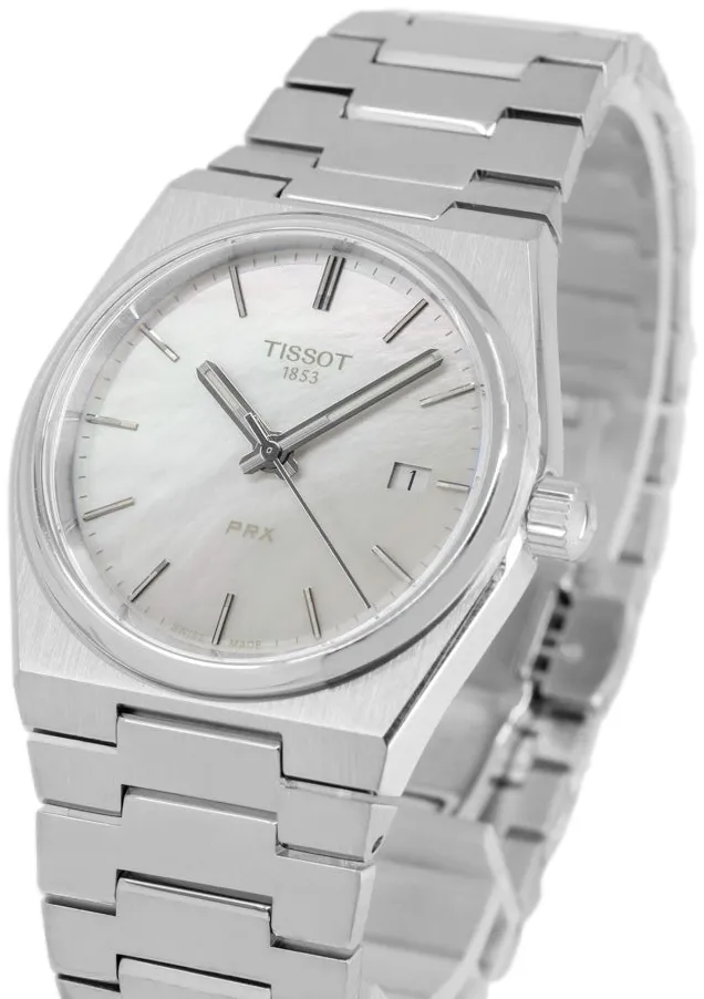 Tissot T-Classic T137.210.11.111.00 35mm Stainless steel White Mother of Pearl 10