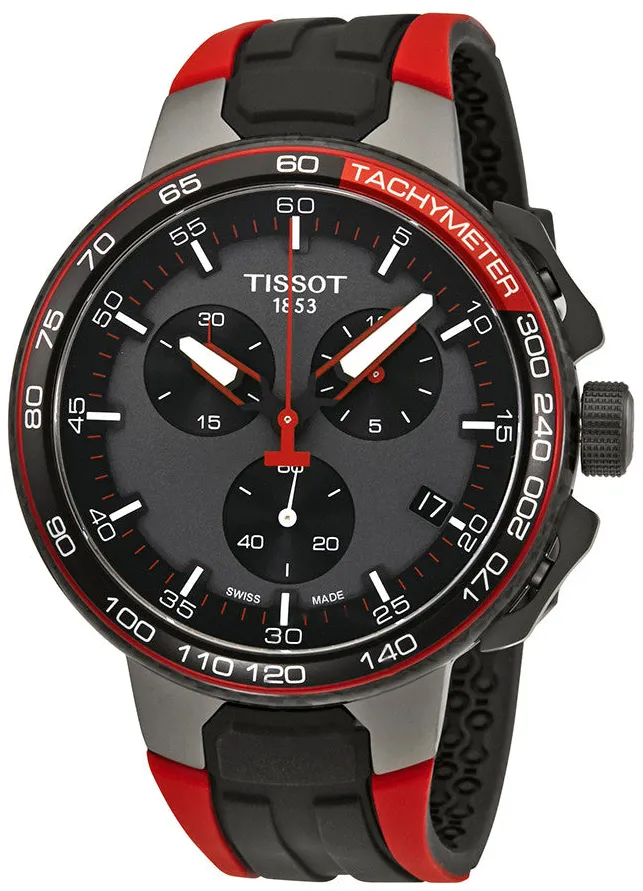 Tissot T-Race T111.417.37.441.01 45mm Stainless steel Black