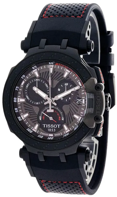 Tissot T-Race T115.417.37.061.04 48mm Stainless steel Gray