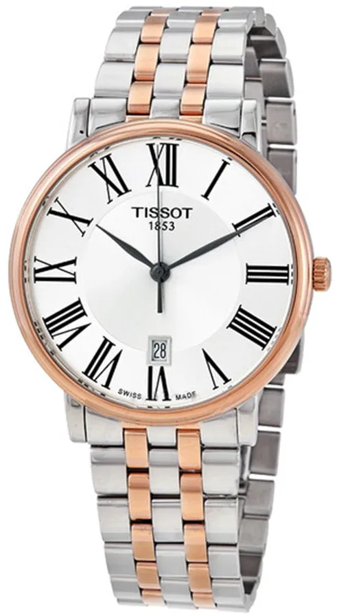 Tissot T-Sport T1224102203300 40mm Yellow gold and Stainless steel Silver