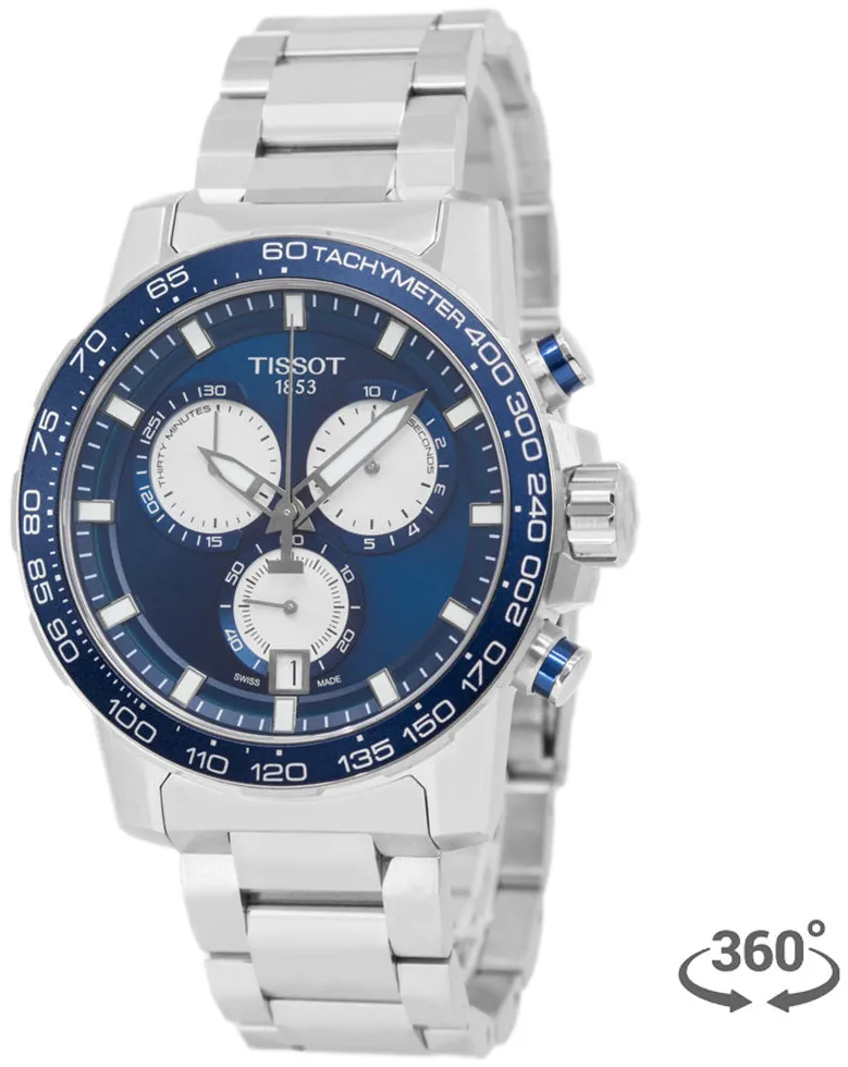 Tissot T-Sport T125.617.11.041.00 45.5mm Stainless steel Blue