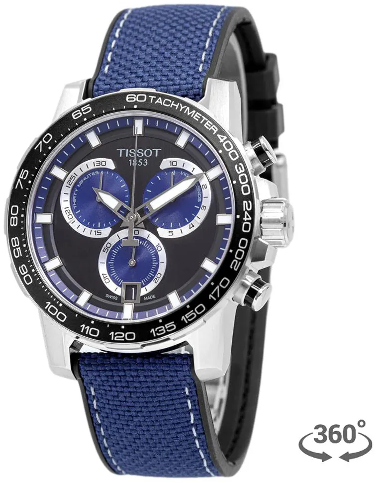 Tissot T-Sport T1256171705103 45.5mm Stainless steel Blue