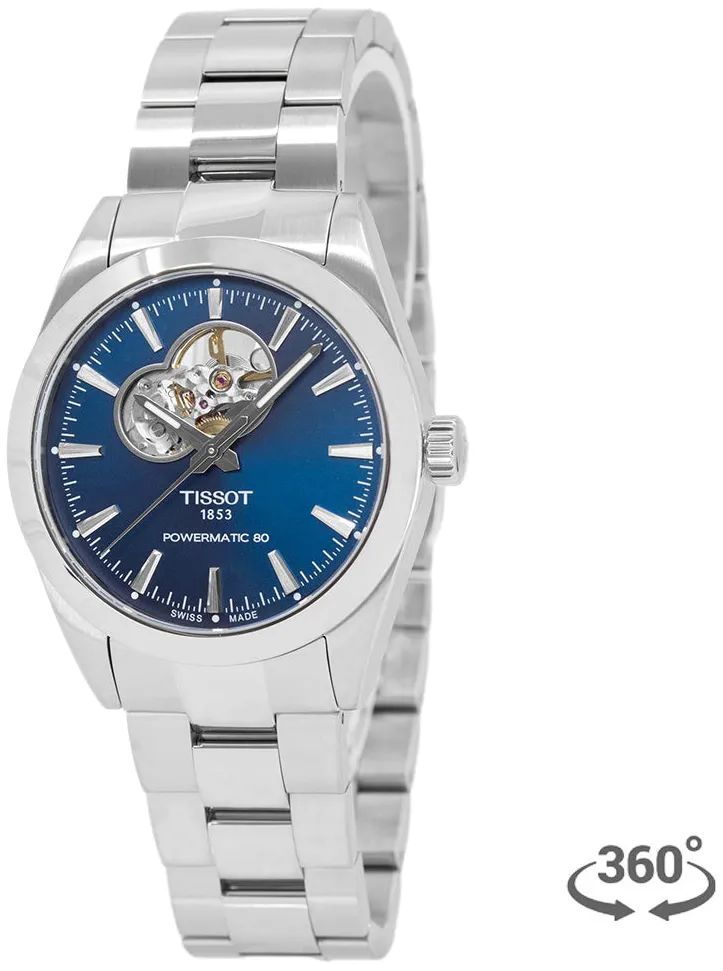 Tissot GENTLEMAN T127.407.11.041.01 40mm Stainless steel Blue