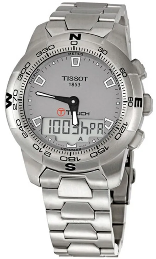 Tissot Touch T047.420.11.071.00 43mm Stainless steel Silver