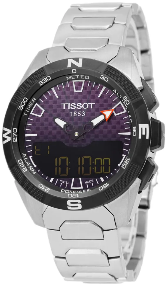 Tissot Touch T110.420.44.051.00 45mm Titanium Black