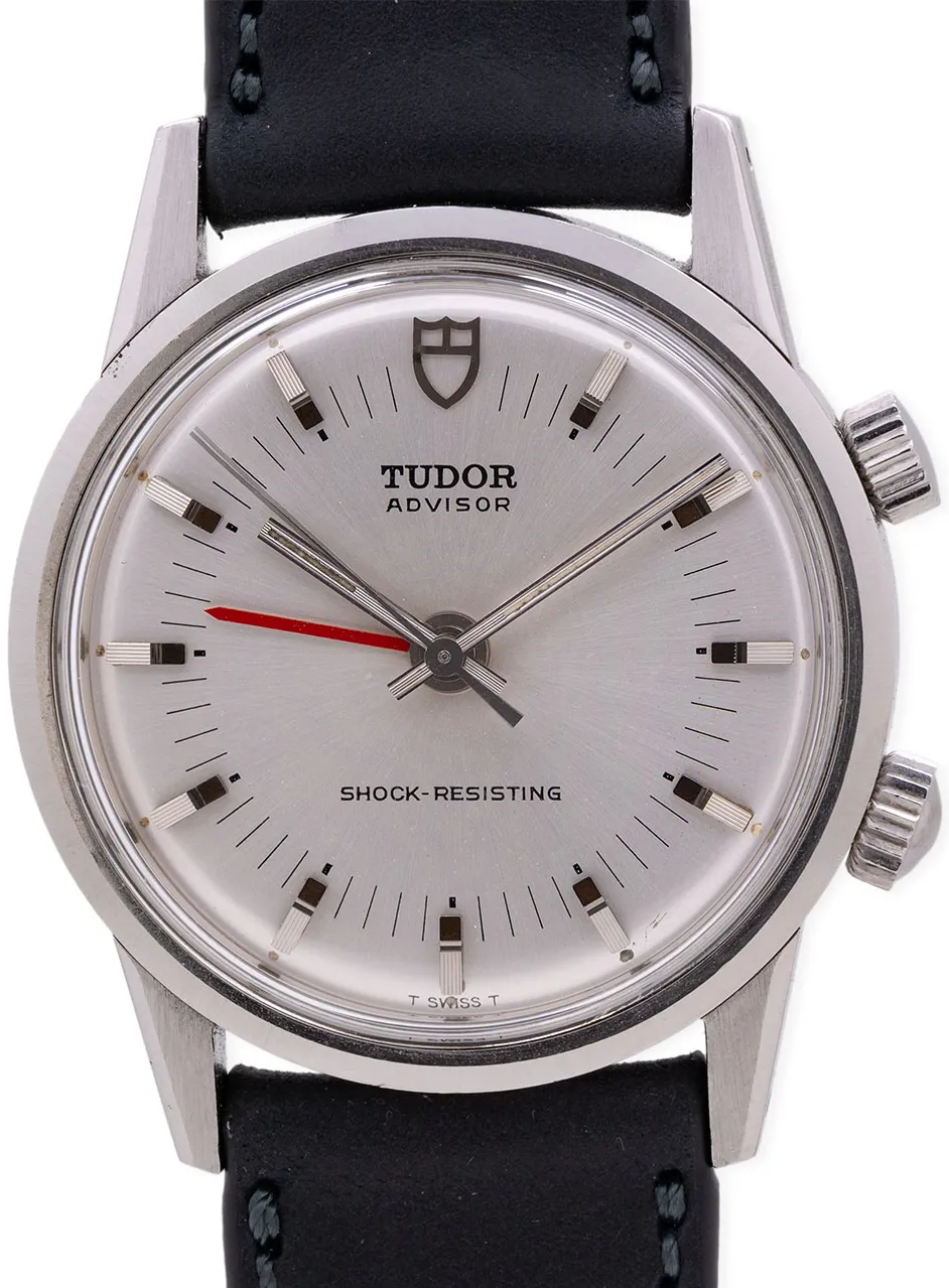 Tudor Advisor 10050 34mm Stainless steel Silver