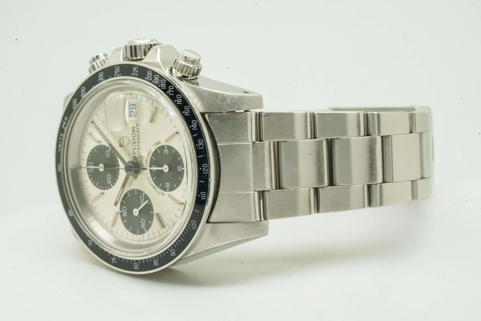 Tudor Oysterdate Big Block 79160 40mm Silver 9