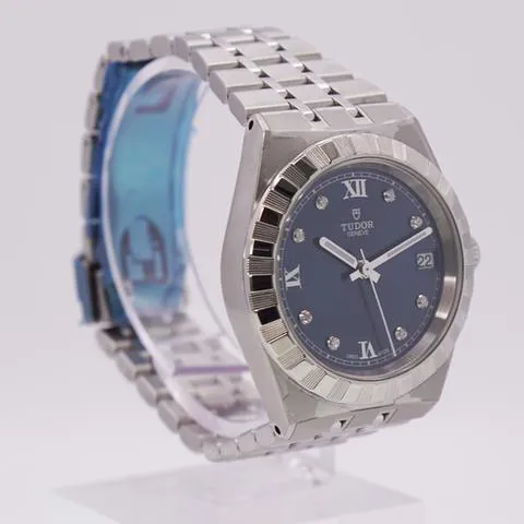 Tudor Royal M28400-0007 34mm Stainless steel Blue 2