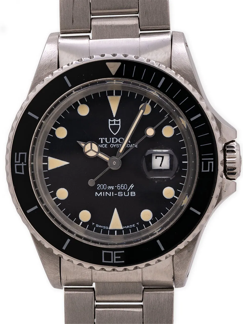 Tudor Submariner 73090 32mm Stainless steel Black