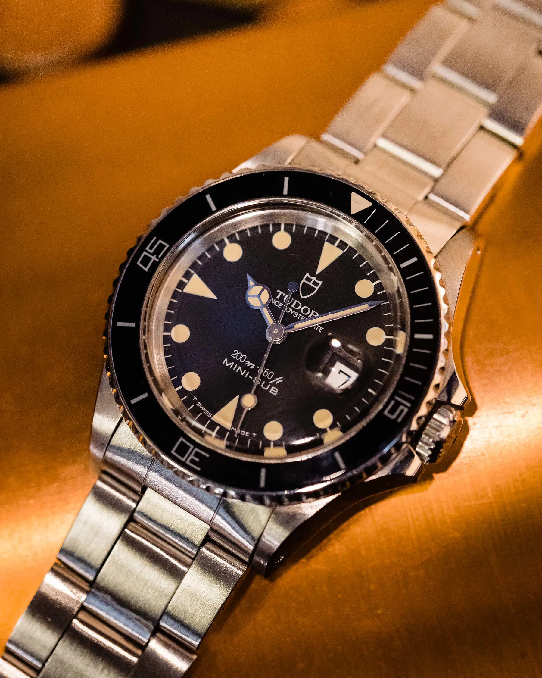 Tudor Submariner 73090 32mm Stainless steel Black 5