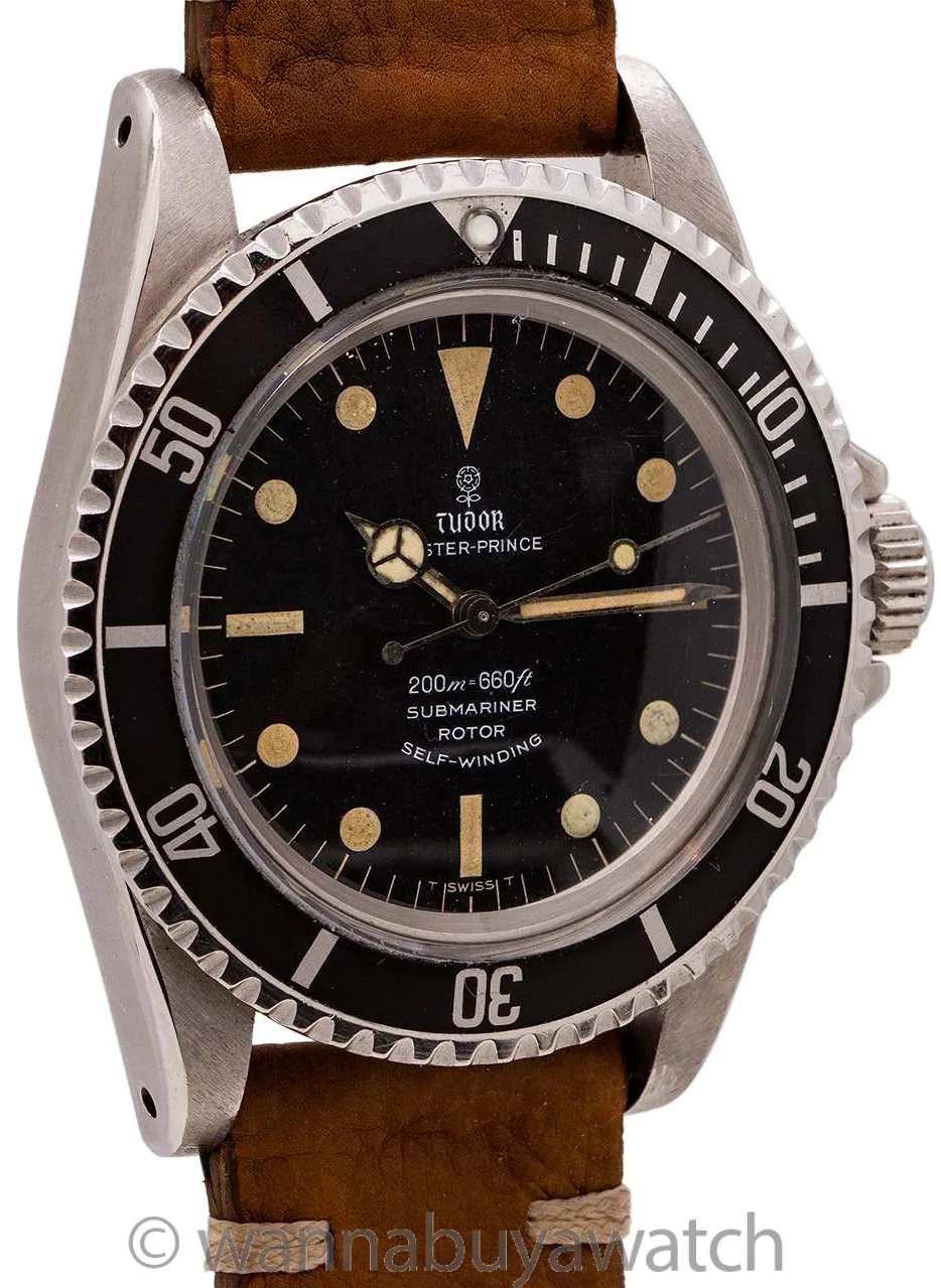 Tudor Submariner 7928 39mm Stainless steel Black 2