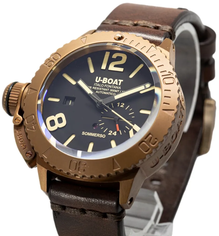 U-Boat Dive Watch 8486 46mm Bronze Black 1