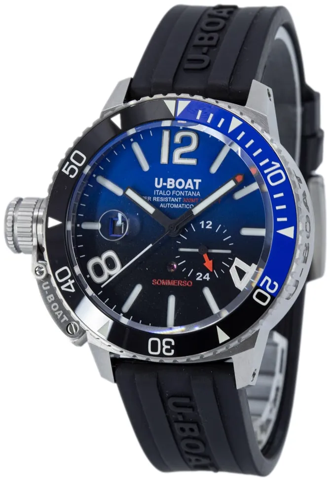 U-Boat Dive Watch 9519 46mm Stainless steel Blue