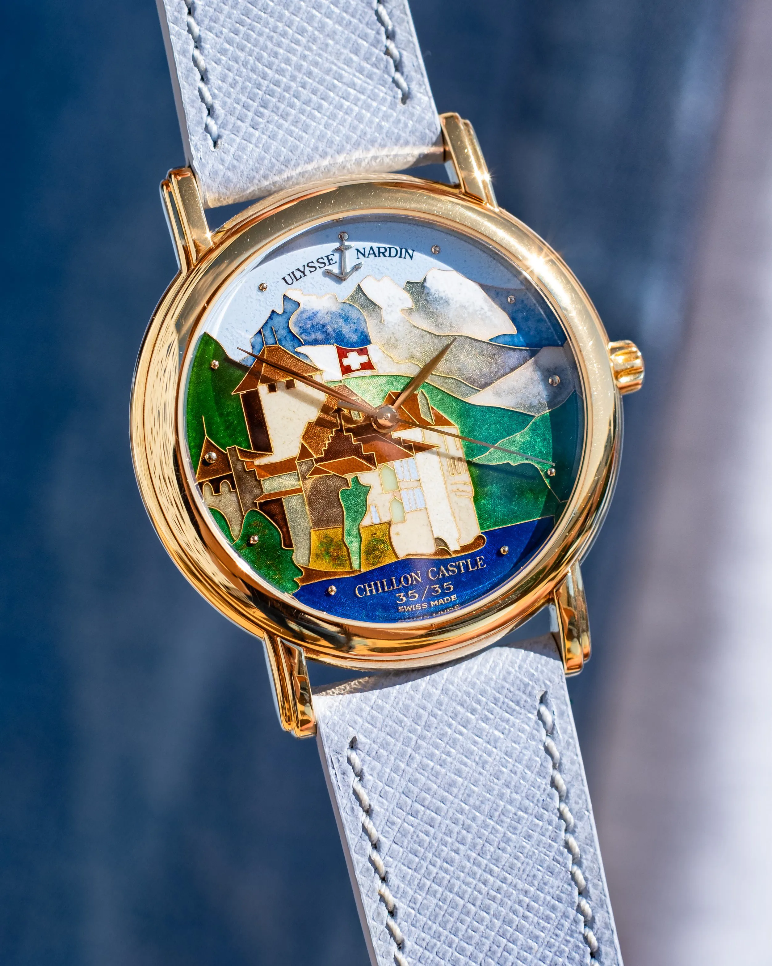 Ulysse Nardin San Marco 131-77-9 7mm Yellow gold