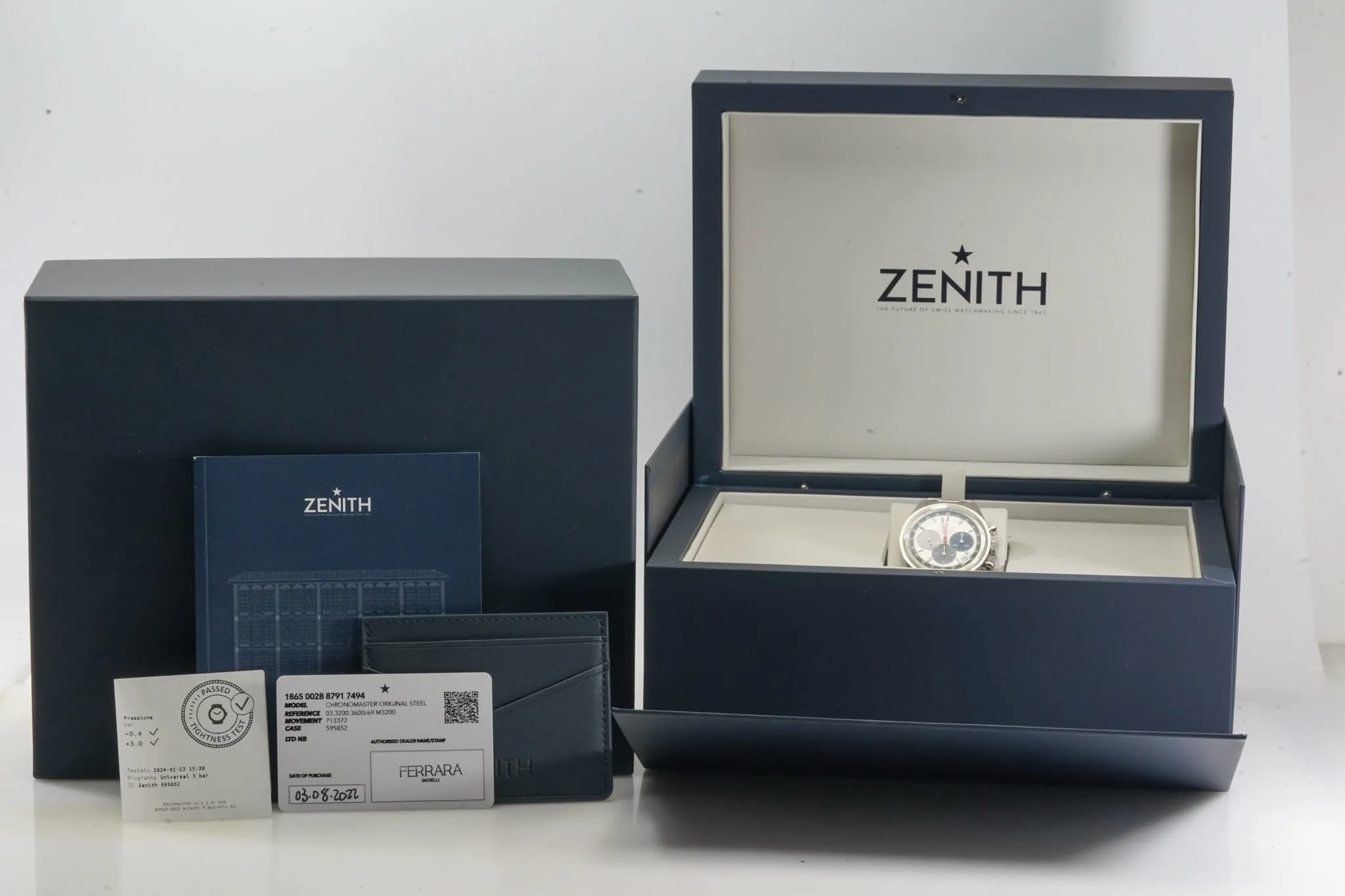 Zenith Chronomaster Original 03.3200.3600/69.M3200 Silver 1