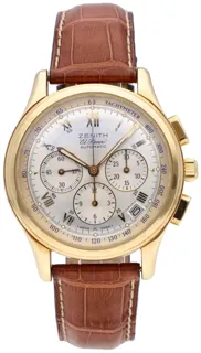 Zenith El Primero 30.0500.400/01 Yellow gold Silver