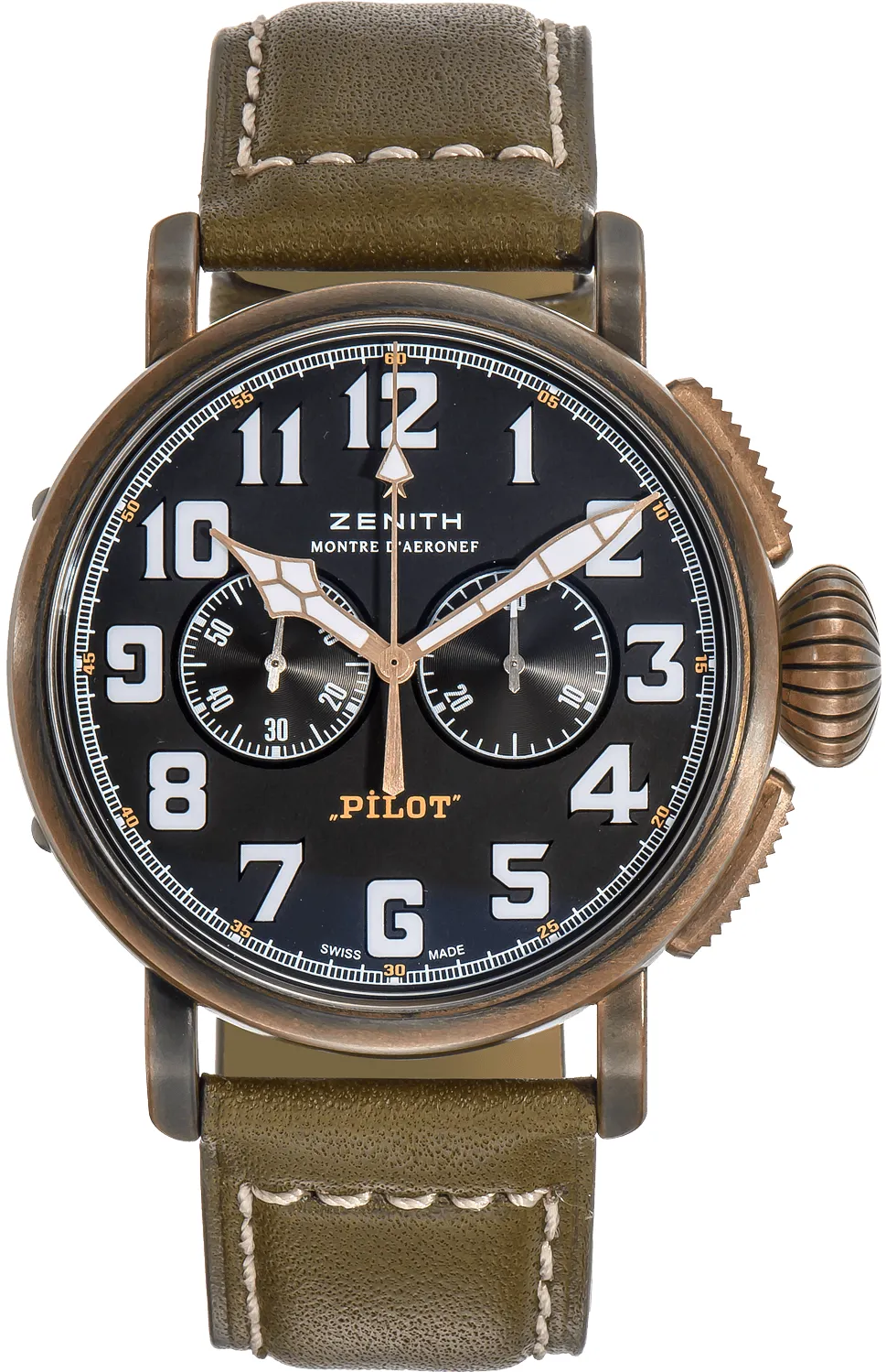 Zenith Pilot 29.2430.4069/21.C800 45mm Bronze Black