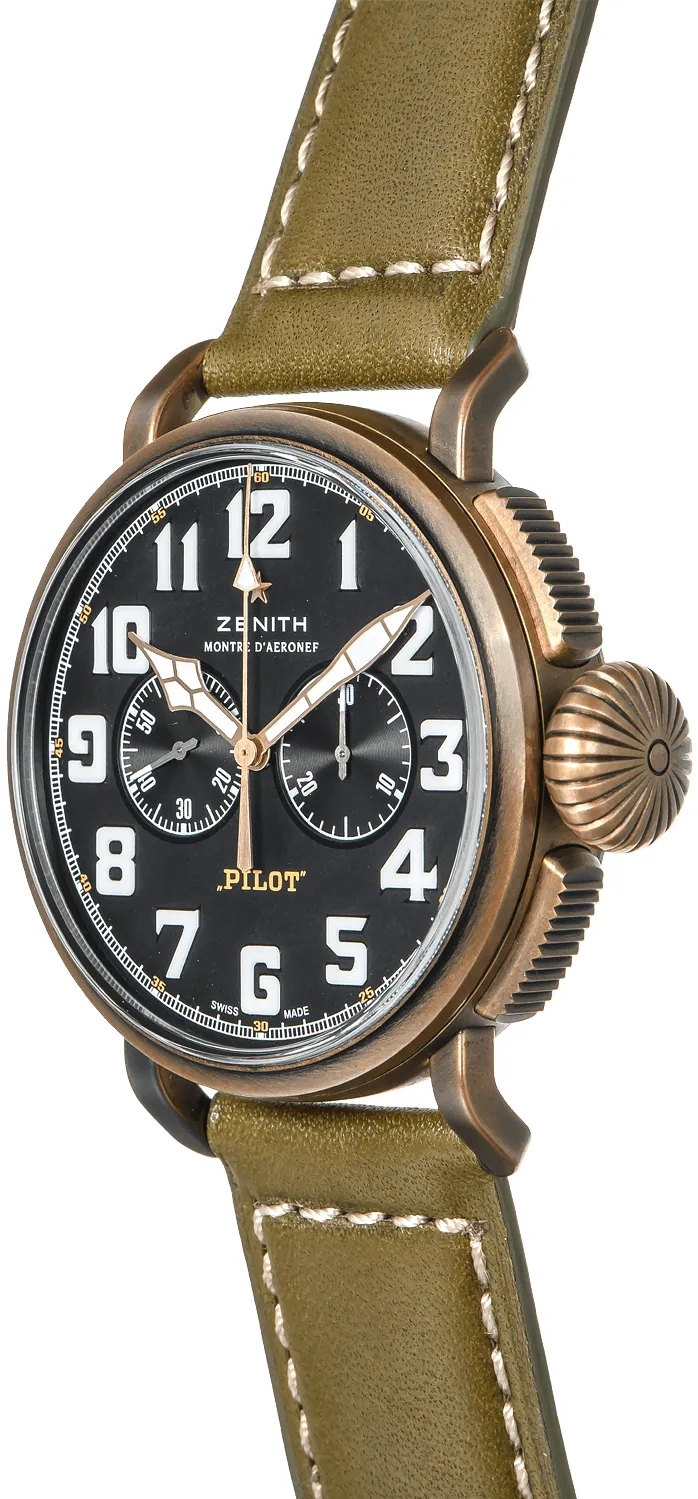 Zenith Pilot 29.2430.4069/21.C800 45mm Bronze Black 1